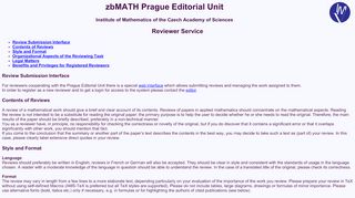 
                            8. zbMATH Prague Editorial Group