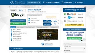 
                            9. zBuyer Reviews: Overview, Pricing and Features