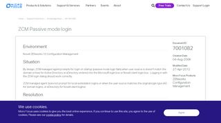 
                            3. ZCM Passive mode login - Micro Focus