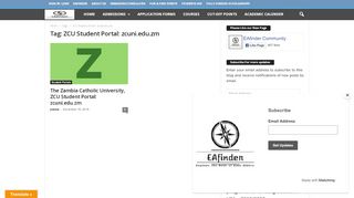 
                            2. ZCU Student Portal: zcuni.edu.zm Archives - Explore the Best of East ...