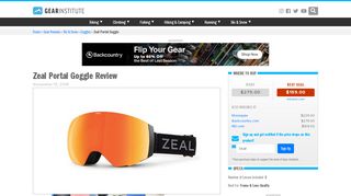 
                            5. Zeal Portal Goggle Review | Gear Institute