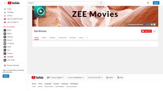
                            8. Zee Movies - YouTube