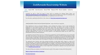 
                            1. ZeekRewards Receivership Website