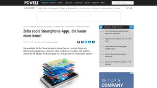 
                            3. Zehn coole Smartphone-Apps, die kaum einer kennt …