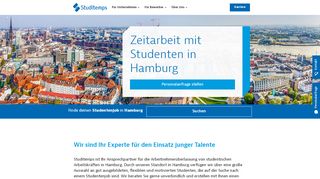 
                            2. Zeitarbeit mit Studenten in Hamburg - Studitemps