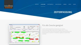 
                            5. Zeiterfassung – novaTime