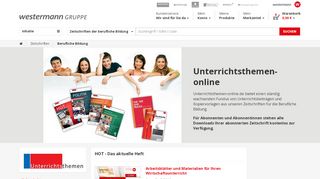 
                            2. Zeitschriften für die Berufsbildung: Verlage der Westermann ...