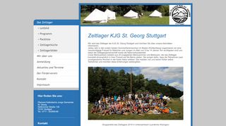 
                            1. zela.de - Zeltlager KJG St. Georg Stuttgart - Das Zeltlager