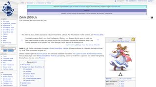 
                            3. Zelda (SSBU) - SmashWiki, the Super Smash Bros. wiki