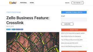 
                            7. Zello Business Feature: Crosslink