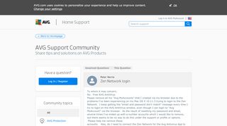 
                            2. Zen Network login | AVG