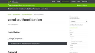 
                            5. zend-authentication - zend-authentication - Zend …