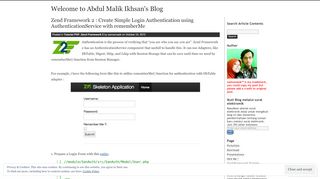 
                            7. Zend Framework 2 : Create Simple Login Authentication ...