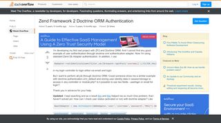 
                            3. Zend Framework 2 Doctrine ORM Authentication - Stack Overflow