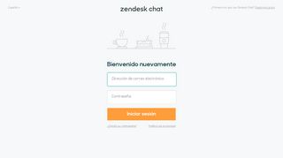 
                            6. Zendesk Chat - Login - account.zopim.com