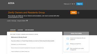 
                            6. Zenify | Residents/Owners Community. Free Discussion Forum.