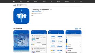 
                            4. Zenith by TeamHealth on the App Store