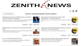 
                            1. ZENITH NEWS® Always Reports Both Sides of Emerging Stories