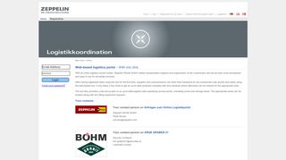 
                            5. Zeppelin Rental GmbH Portal : Web-based logistics …