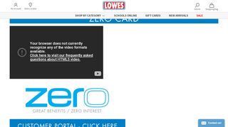 
                            7. Zero Card | Lowes Menswear