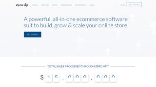 
                            1. Zero Up™ | Advanced eCommerce Technology