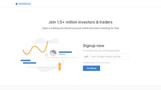 
                            7. Zerodha Account Opening