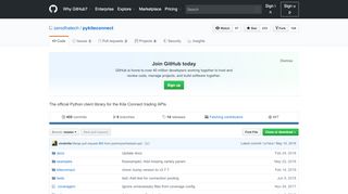 
                            7. zerodhatech/pykiteconnect: The official Python client library ... - GitHub