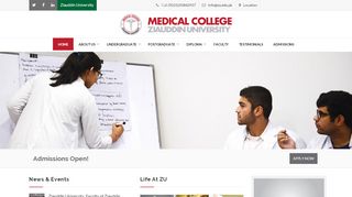 
                            7. Ziauddin College of Medicine - ZMC