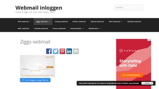 
                            1. Ziggo webmail | Webmail inloggen
