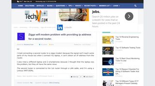 
                            1. Ziggo wifi modem problem with providing ip address for a ...