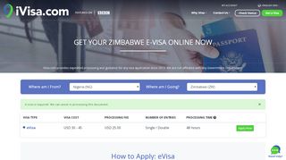
                            1. Zimbabwe Visa Online | Zimbabwe e-Visa - iVisa.com