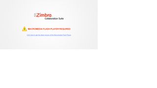 
                            8. Zimbra Collaboration Suite Flash Demo