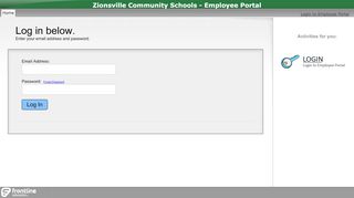 
                            8. Zionsville Community Schools - Employee Portal