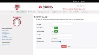 
                            5. Zip Code Search - Mobile App