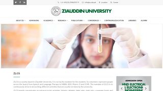 
                            6. ZLCS - Ziauddin University