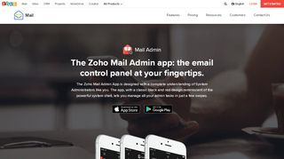 
                            7. Zoho Mail Admin Mobile App