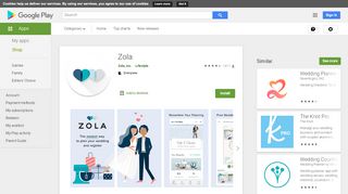 
                            8. Zola - Apps on Google Play