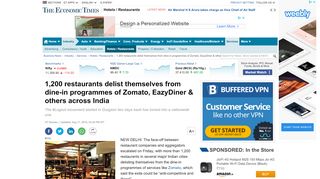 
                            9. Zomato: 1,200 restaurants delist themselves from dine-in …