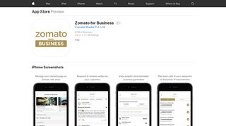 
                            6. ‎Zomato for Business on the App Store - …