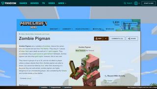 
                            6. Zombie Pigman | Minecraft Wiki | FANDOM powered by Wikia