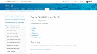 
                            7. Zonal Statistics as Table—Help | ArcGIS for Desktop