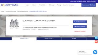
                            4. ZONARIZ E- COM PRIVATE LIMITED - Company, registration details ...