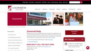 
                            4. Zonemail Help - Las Positas College