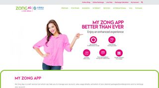 
                            2. Zong 4G Pakistan - My App