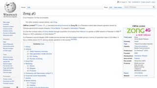 
                            6. Zong 4G - Wikipedia