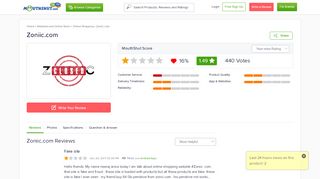 
                            9. ZONIIC.COM Reviews, Feedback, Complaint, Experience ...