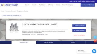 
                            9. ZONTIA MARKETING PRIVATE LIMITED - Company ...