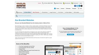 
                            4. Zoo Branded Websites | Get Your Own Branded Website - Zoo Printing