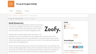 
                            2. Zoofy Klusservice - Alleszelf.nl