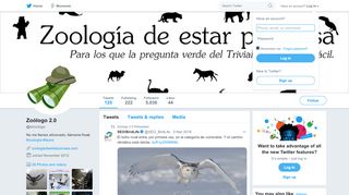 
                            8. Zoólogo 2.0 (@elzoologo) | Twitter